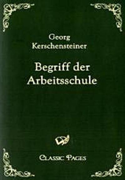 Begriff der Arbeitsschule
