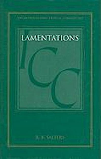 Lamentations (ICC)