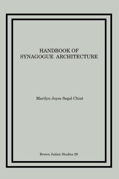 Handbook of Synagogue Architecture