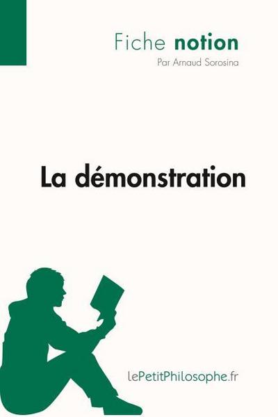 La démonstration (Fiche notion)