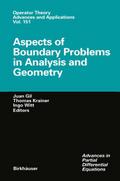 Aspects of Boundary Problems in Analysis and Geometry
