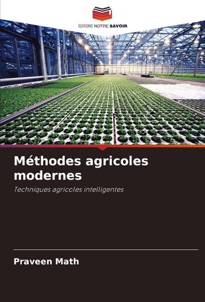 Méthodes agricoles modernes