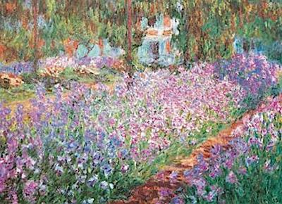 Monets Garten bei Giverny (Puzzle)