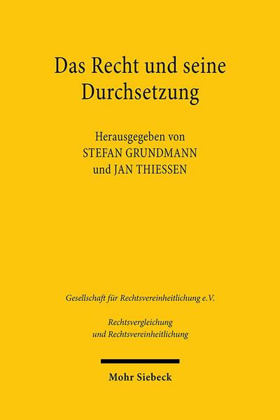 Das Recht und seine Durchsetzung