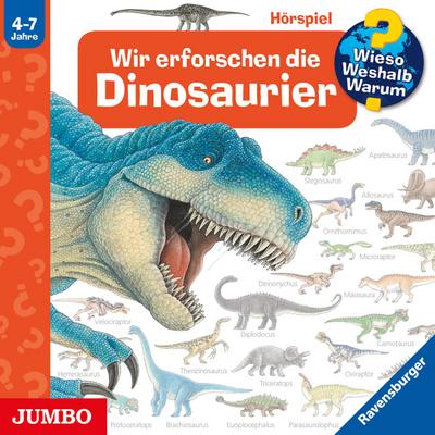 Wir erforschen die Dinosaurier, Audio-CD