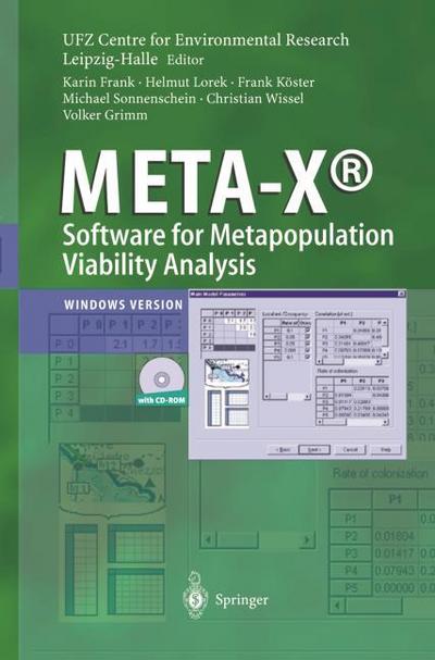 META-X®-Software for Metapopulation Viability Analysis