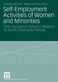 Self-Employment Activities of Women and Minorities