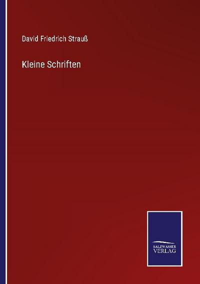Kleine Schriften
