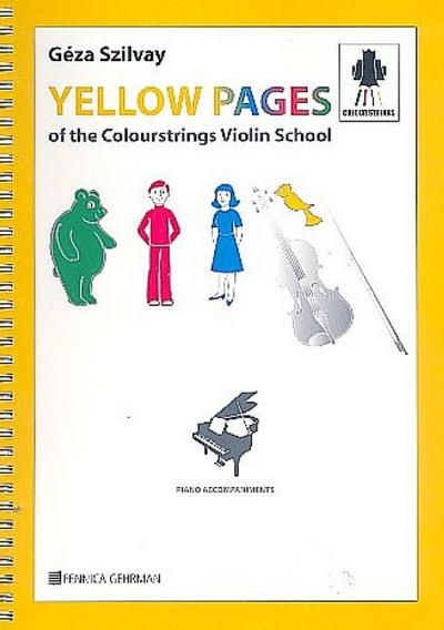 Colour Strings Yellow Pages for Violinpiano accompaniment
