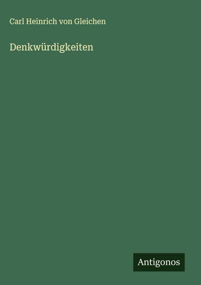 Denkwürdigkeiten