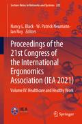 Proceedings of the 21st Congress of the International Ergonomics Association (IEA 2021)