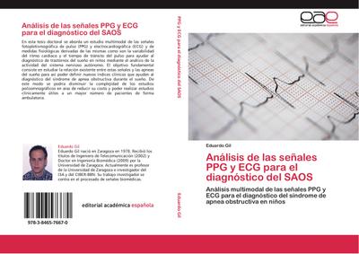 Analisis de las senales PPG y ECG para el diagnostico del SAOS