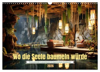 Wo die Seele baumeln würde (Wandkalender 2026 DIN A3 quer), CALVENDO Monatskalender