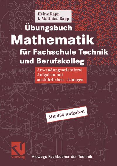 Übungsbuch Mathematik für Fachschule Technik und Berufskolleg