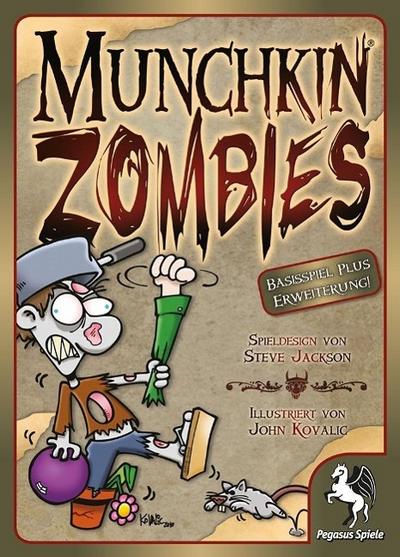 Pegasus Spiele 17138G - Munchkin Zombies 1+2