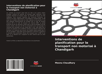 Interventions de planification pour le transport non motorisé à Chandigarh
