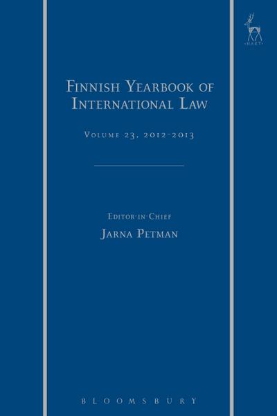 Finnish Yearbook of International Law, Volume 23, 2012-2013
