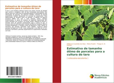 Estimativa de tamanho ótimo de parcelas para a cultura do taro