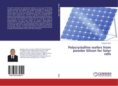 Polycrystalline wafers from powder Silicon for Solar cells