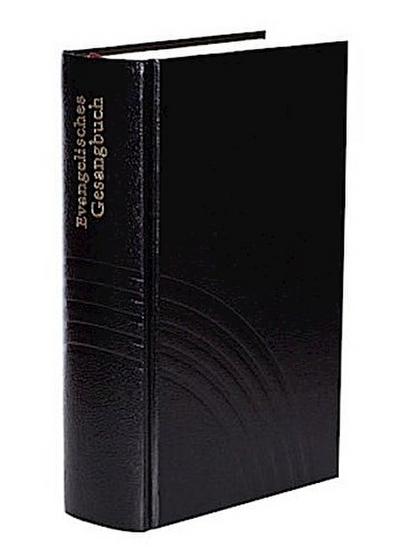 Evangelisches Gesangbuch, für Baden, Elsass und Lothringen, Große Ausgabe, Kunstleder schwarz