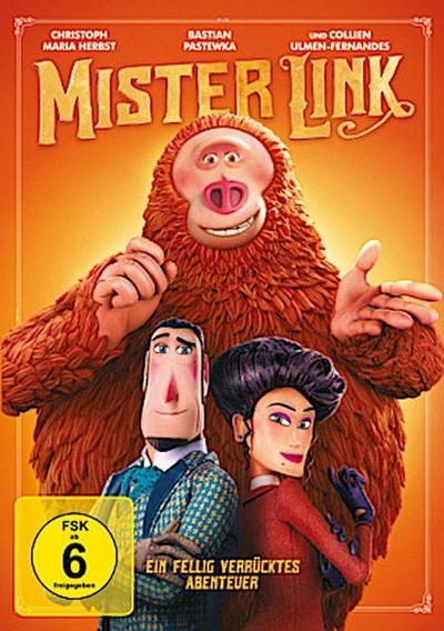 Mister Link - Ein fellig verrücktes Abenteuer, 1 DVD
