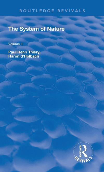 The System of Nature