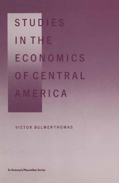 Studies in the Economics of Central America