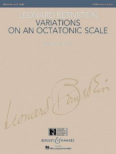 Variations on an Octatonic Scale: Recorder and Cello (Original Version) Performance Score