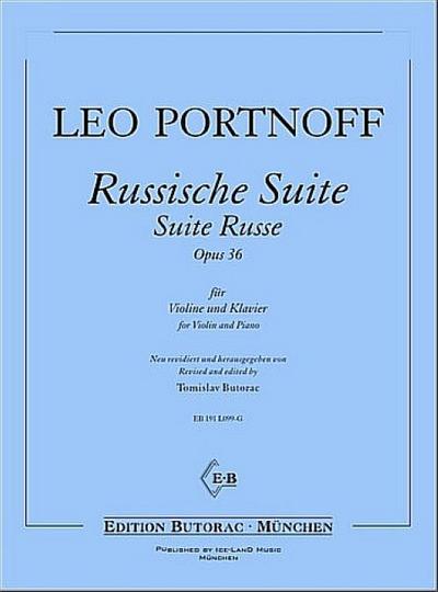 Russische Suite op.36für Violine und Klavier