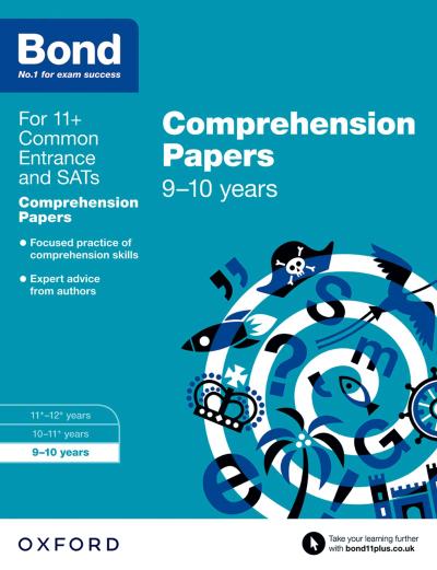 Bond 11+ English Comprehension Papers: Ready for the 2025 exam (for GL Assessment & other 11 plus exams)