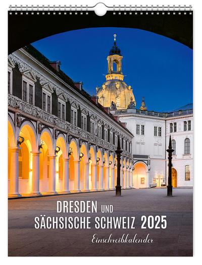 Einschreibkalender Dresden und Sächsische Schweiz 2025