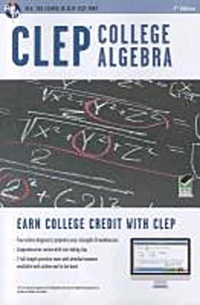 Editors of Rea: CLEP COL ALGEBRA 7/E