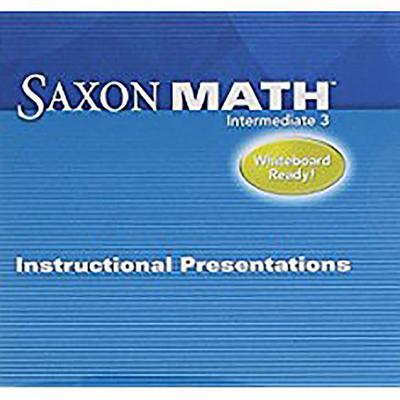 Saxon Math 3: Instructional Presentation CD