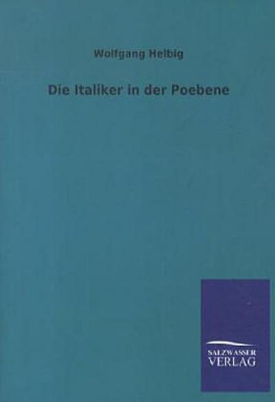 Die Italiker in der Poebene