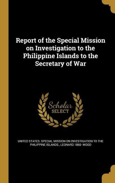 REPORT OF THE SPECIAL MISSION