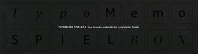 TypoMemo Spielbox