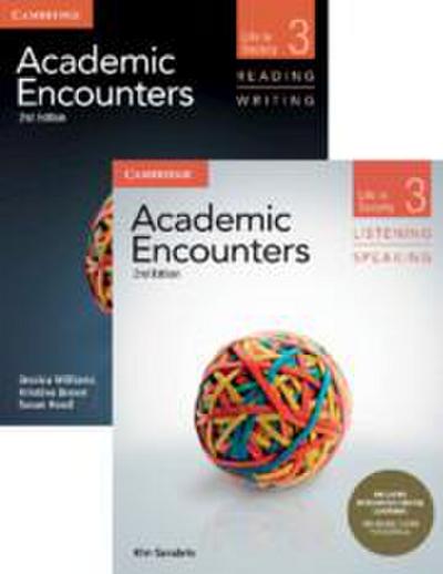 Academic Encounters Level 3 2-Book Set (Randw Student’s Book with Digital Pack, Lands Student’s Book with IDL C1)