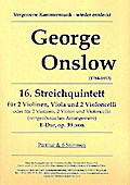 Quintett E-Dur Nr.16 op.39für 2 Violinen, Viola und 2 Violoncelli