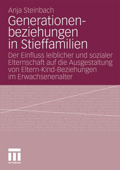 Generationenbeziehungen in Stieffamilien