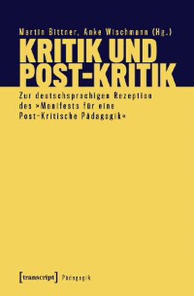 Kritik und Post-Kritik