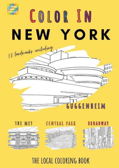New York Colouring Book
