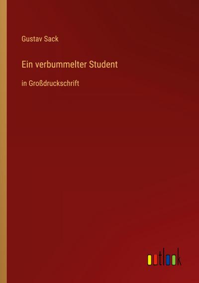 Ein verbummelter Student