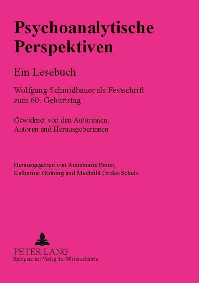 Psychoanalytische Perspektiven