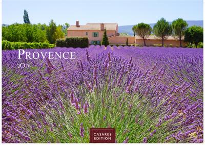 Provence Kalender 2026 35x50cm Grosses Format - Atemberaubende Landschaften, Blühende Lavendelfelder & Charmante Dörfer - Perfekter Wandkalender für Natur- und Reiseliebhaber