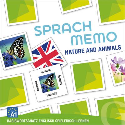 Hueber Verlag GmbH SPRACHMEMO Nature and Animals: Basiswortschatz Englisch spielerisch Lernen/Sprachspiel