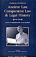 Critical Studies in Ancient Law, Comparative Law and Legal History