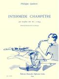 INTERMEDE CHAMPETRE POUR SAXOPHONEALTO ET PIANO