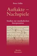 Auftakte - Nachspiele