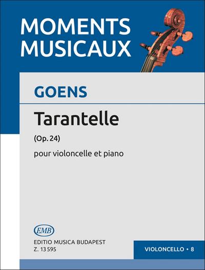 Tarantelle op.24 pour violonclleet piano
