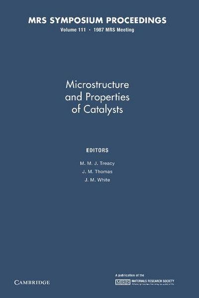 Microstructure and Properties of Catalysts